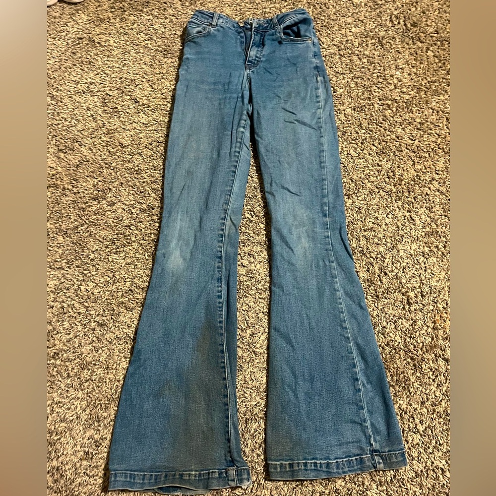 💙Blue Forever 21 Flared Jeans💙